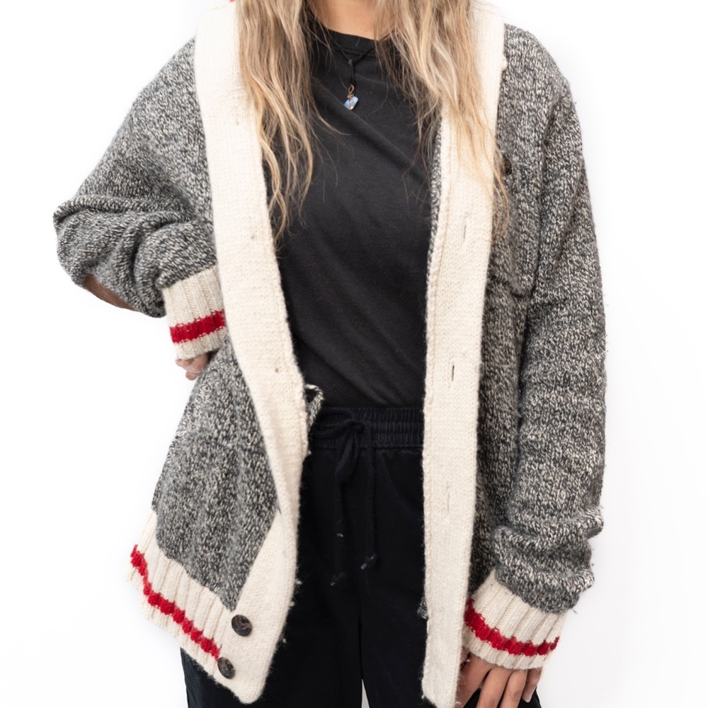 SOLD: Roots Cabin Shawl Cardigan